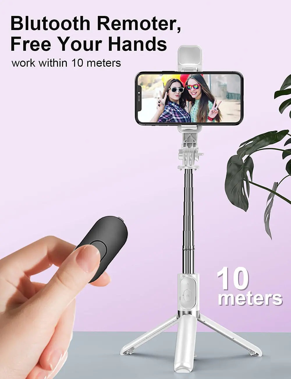 Bluetooth Selfie Stick Tripod