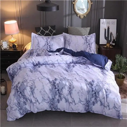 Marble Duvet Cover Bedding Set