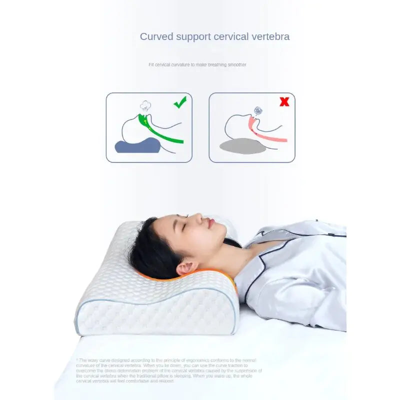 Memory Foam Pillow Neck Protection