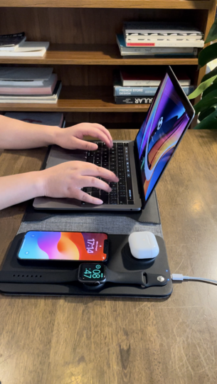 5 in 1 wireless Charging Laptop case