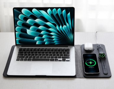 5 in 1 wireless Charging Laptop case