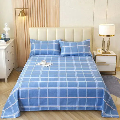 Cotton Bed Sheets Cover & Pillowcases