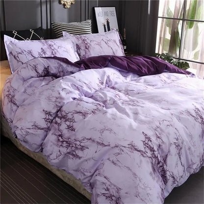 Marble Duvet Cover Bedding Set